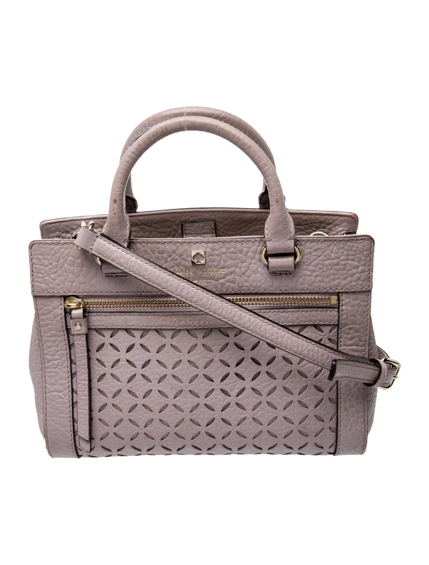 Leather Top Handle Bag
