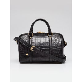Louis Vuitton Black Alligator SC Sofia Coppola BB Bag