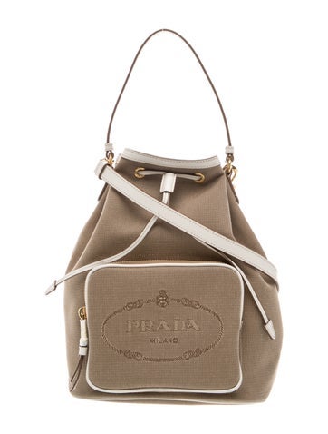 Canvas Bucket Bag