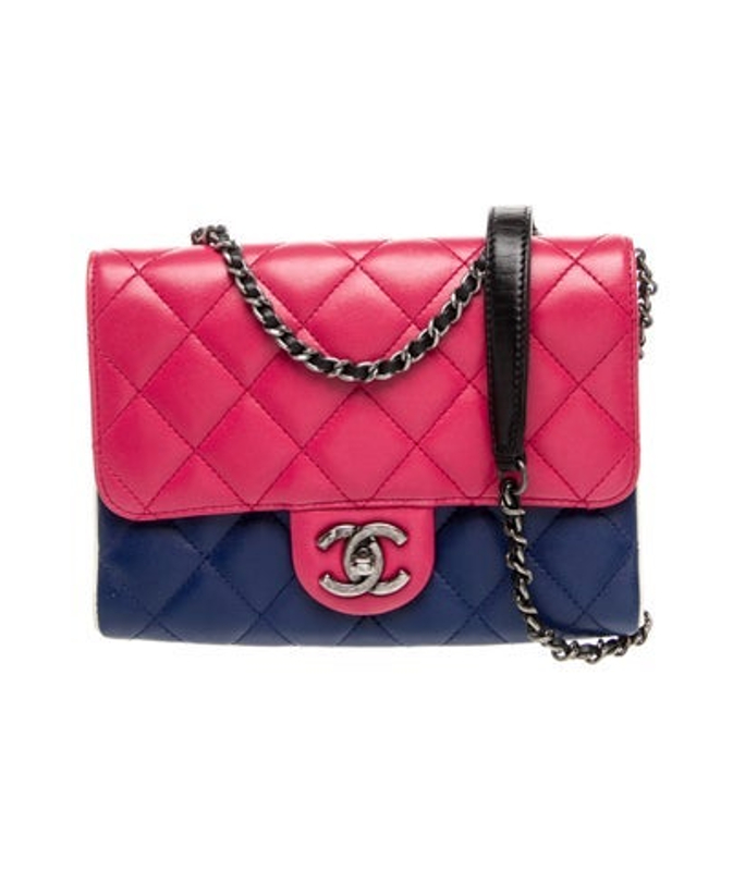 Chanel Cc Tricolor Crossbody Flap Bag