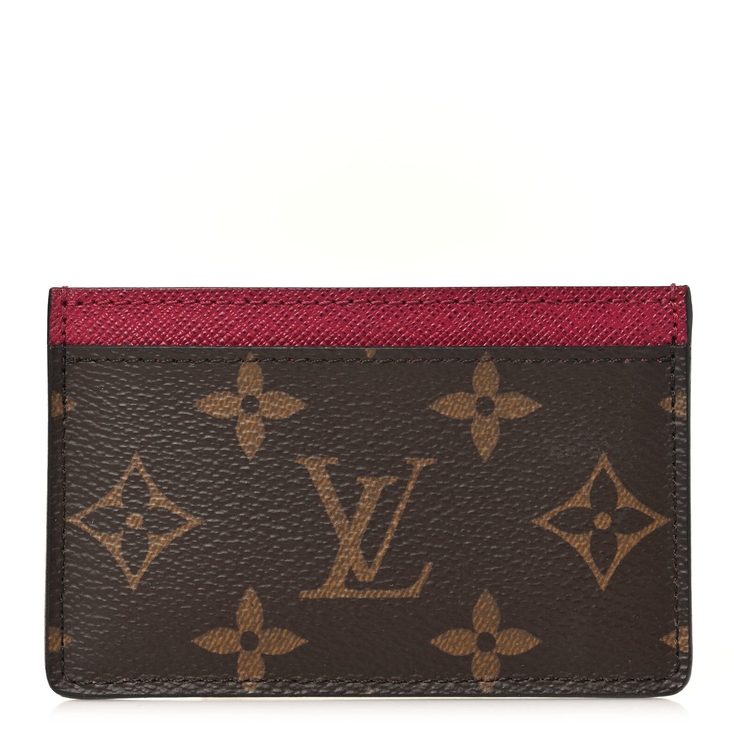 Louis Vuitton Monogram Card Holder Fuchsia