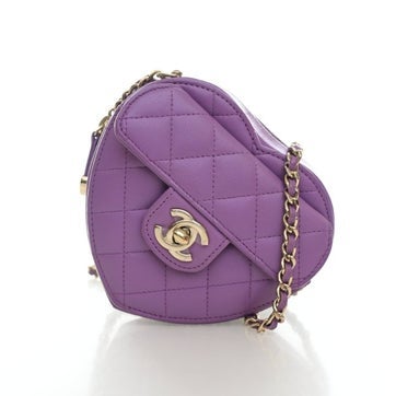 Lambskin CC Inlove Heart Bag Small