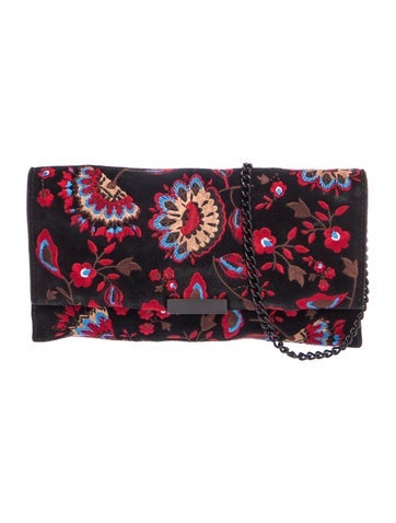 Suede Clutch