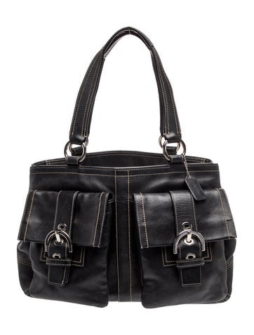 Coach Leather Shoulder Bag