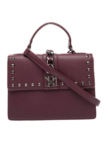 Badgley Mischka Leather Top Handle Bag