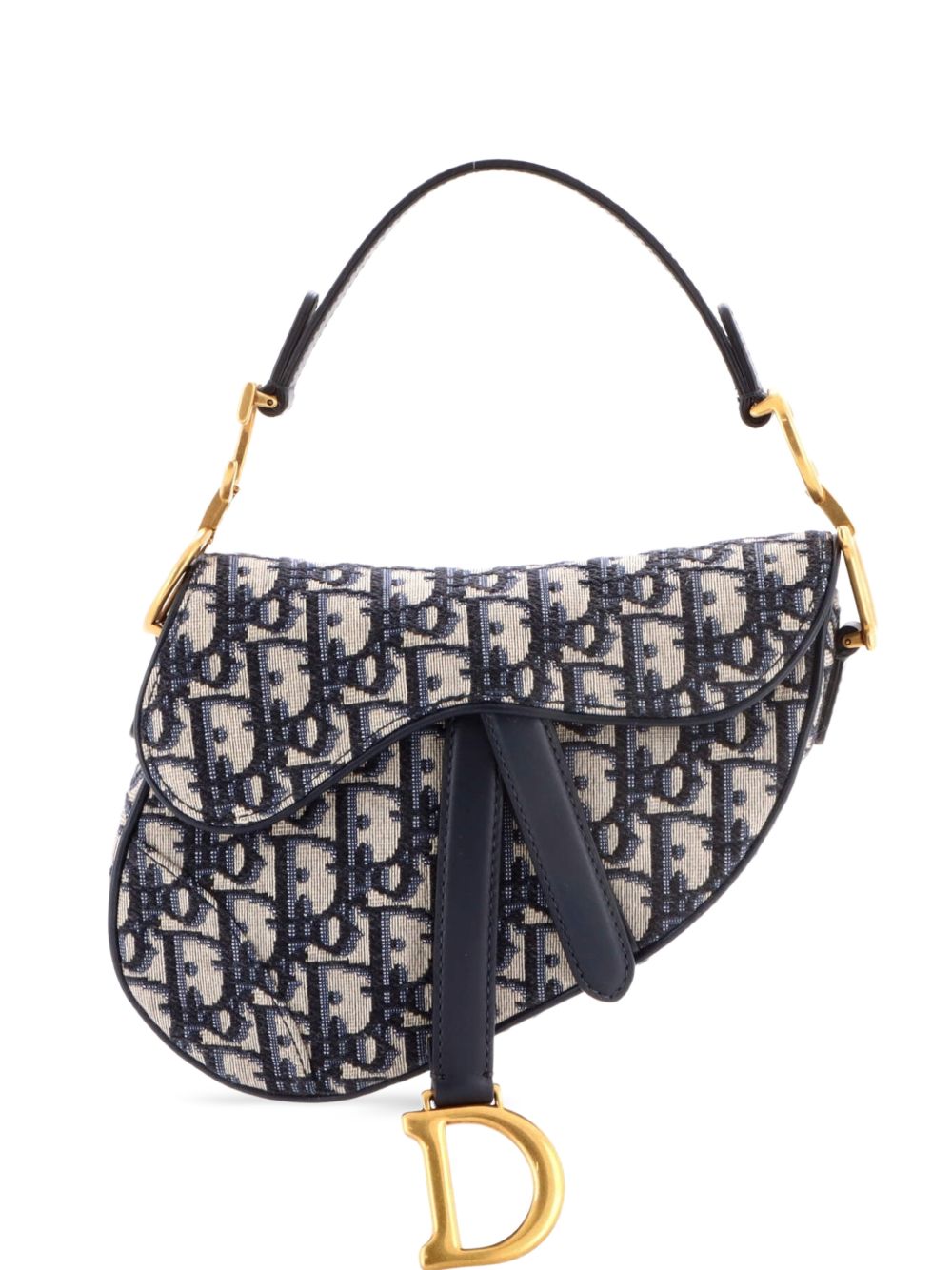 Saddle Handbag Oblique Canvas Mini shoulder bag