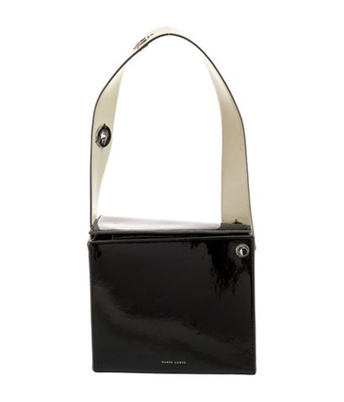 Danse Lente Lente Patent Leather Shoulder Bag
