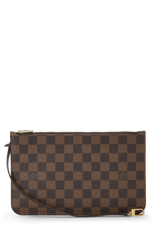 Louis Vuitton Damier Ebene Neverfull Pouch