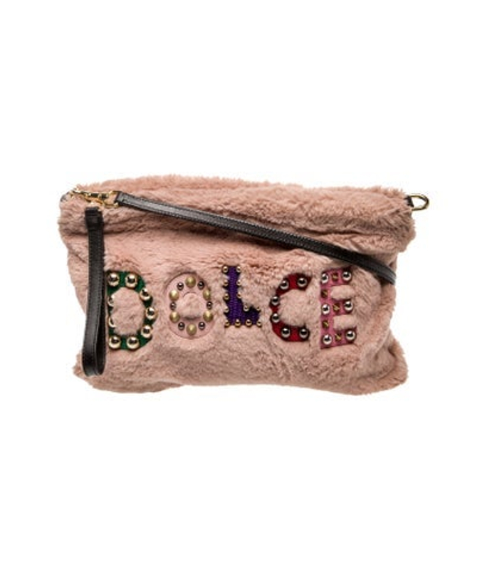 Dolce & Gabbana Gabbana Faux Fur Cleo Crossbody