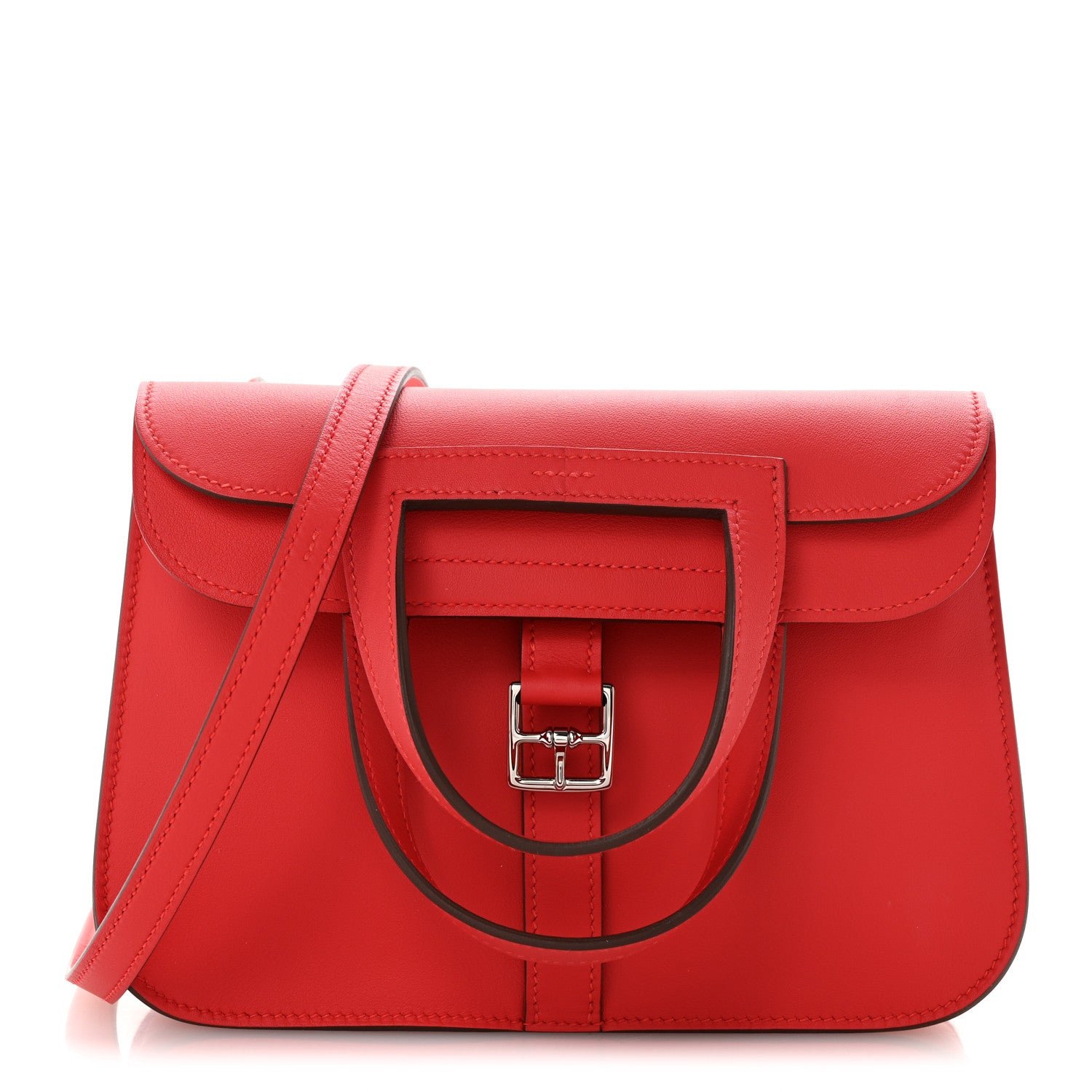 Hermes Hermes Swift Mini Halzan 22 Rouge Tomate