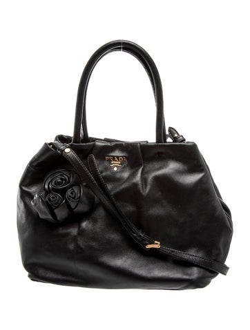 Nappa Leather Top Handle Bag