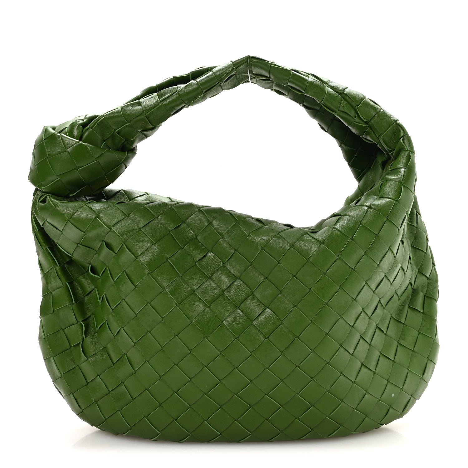 Bottega Veneta Nappa Intrecciato Teen Jodie Hobo Avocado