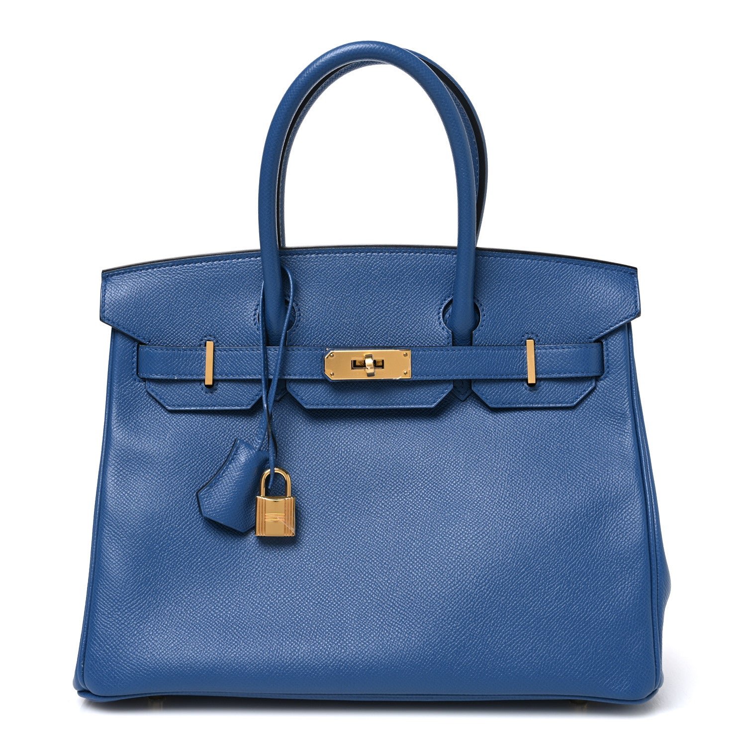 Hermes Epsom Birkin 30 Bleu Agate