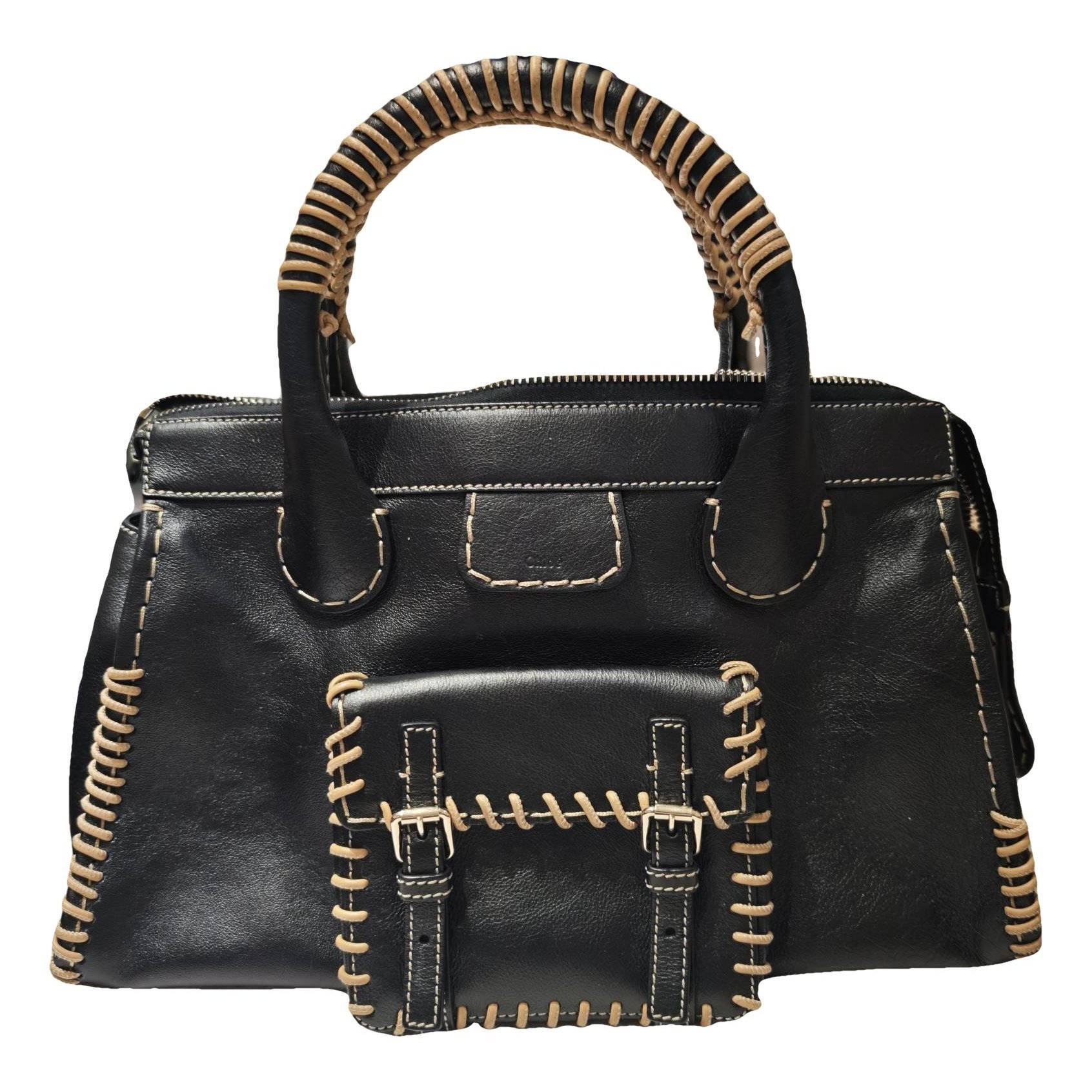 Edith leather tote