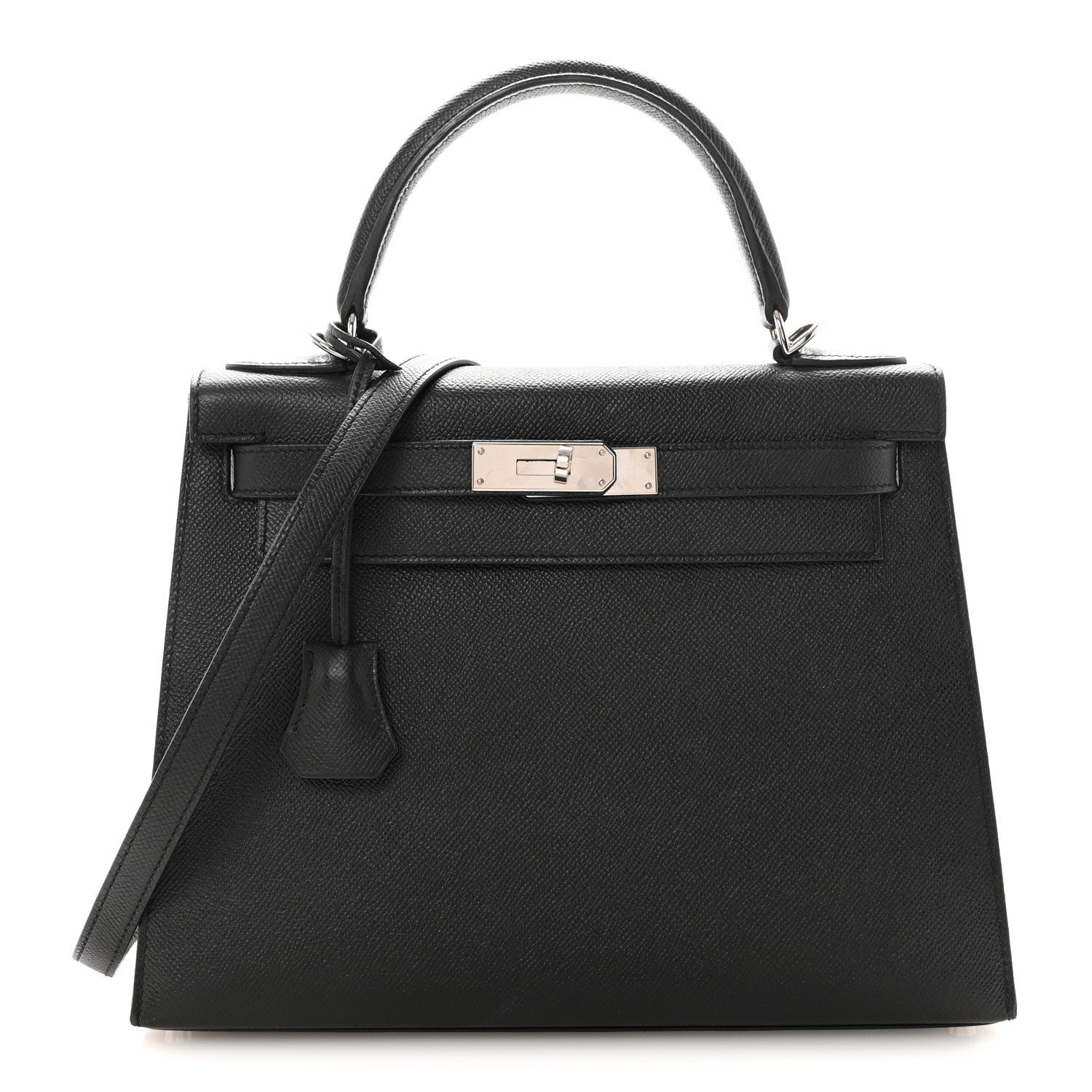 Hermes Epsom Kelly Sellier 28 Black