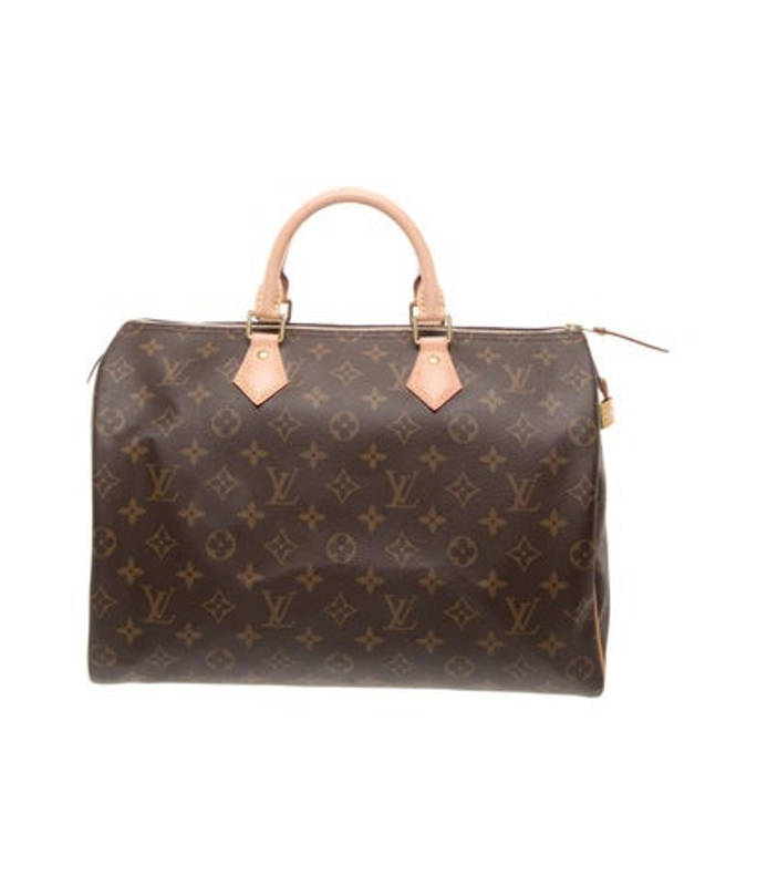 Louis Vuitton Vuitton Lv Monogram Speedy 35