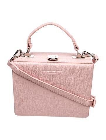Leather Top Handle Bag