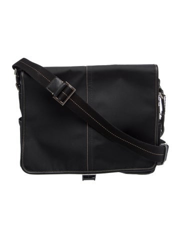 Nylon Messenger Bag