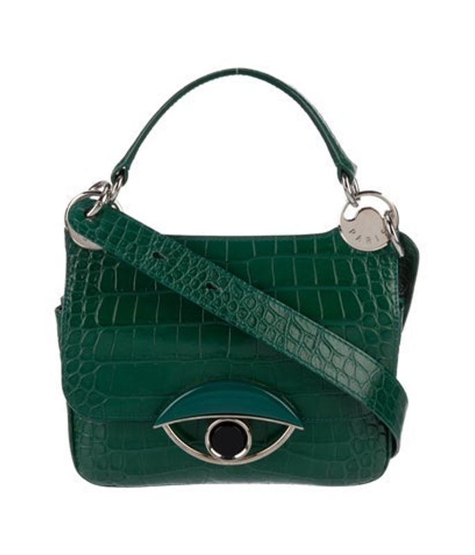 Kenzo Embossed Leather Hobo
