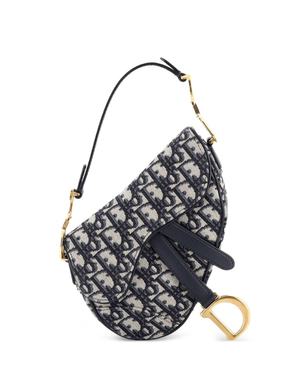 Dior Saddle Handbag Oblique Canvas Mini shoulder bag