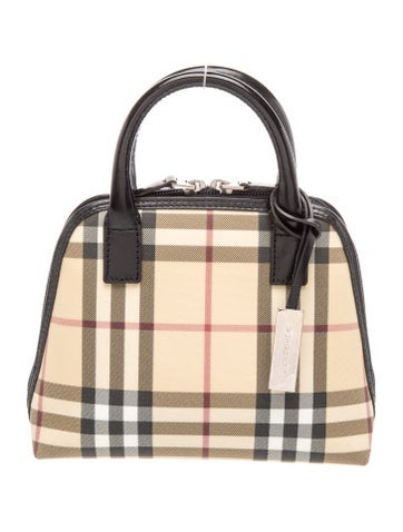 Nova Check Top Handle Bag