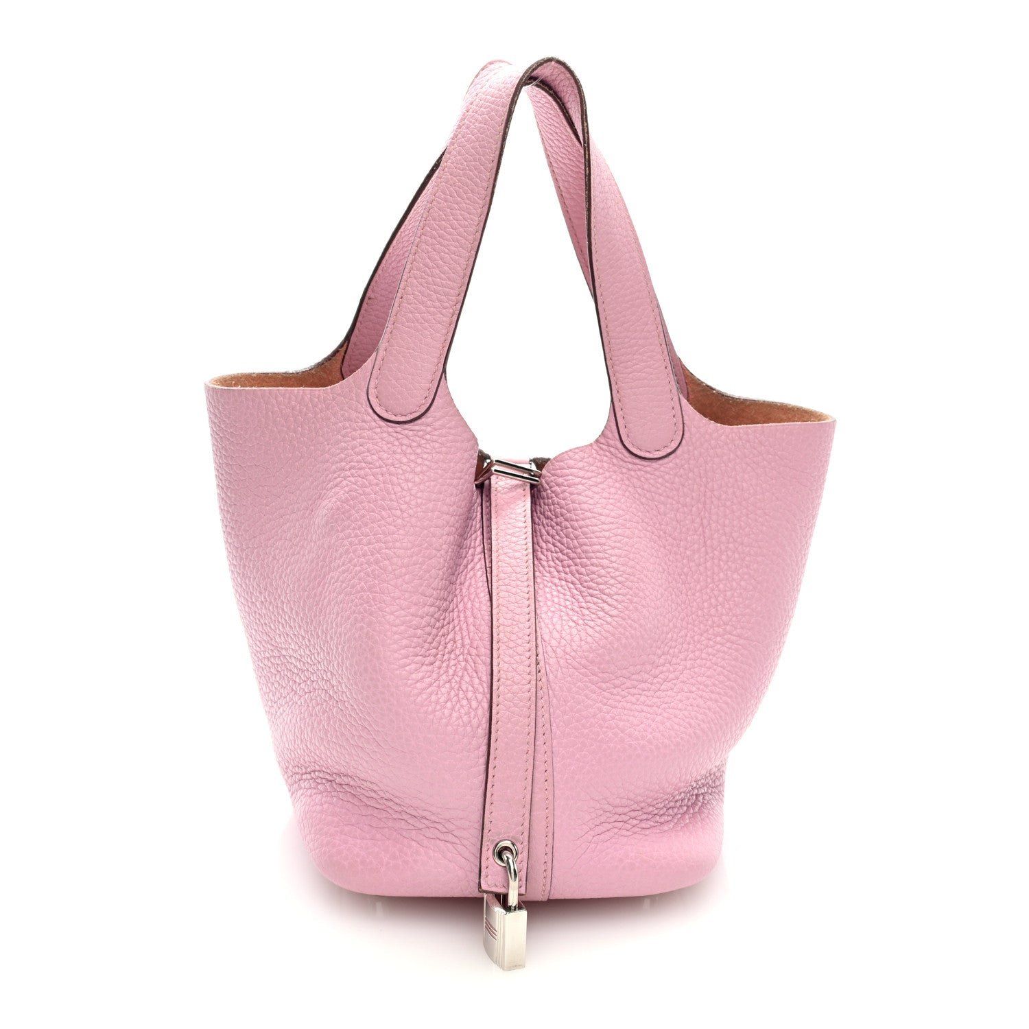 Hermes Taurillon Clemence Picotin Lock 18 PM Mauve Sylvestre