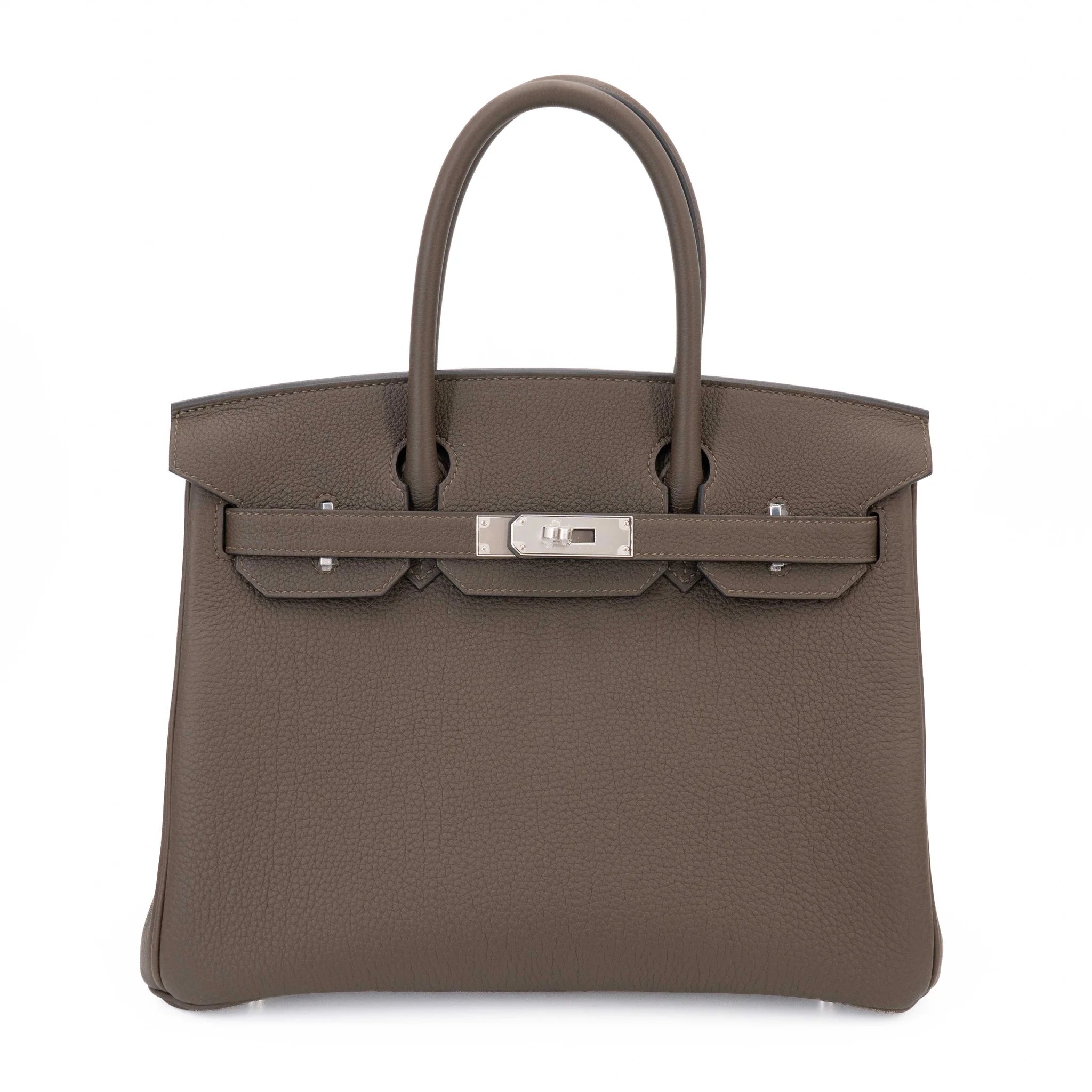 Brand New ( Rank N ) HERMÈS Birkin 30 Vert Loden (V8) Togo Palladium hardware G (2026)