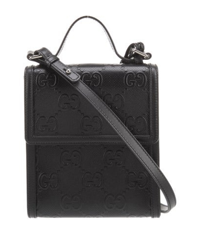 Gucci Gg Embossed Shoulder Bag