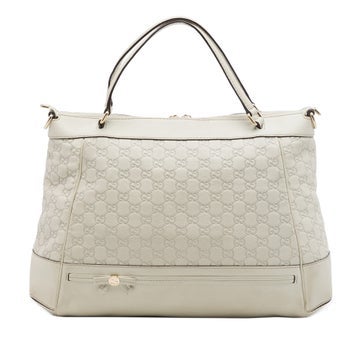 Guccissima Mayfair Calfskin Satchel