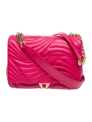Ferragamo Leather Shoulder Bag