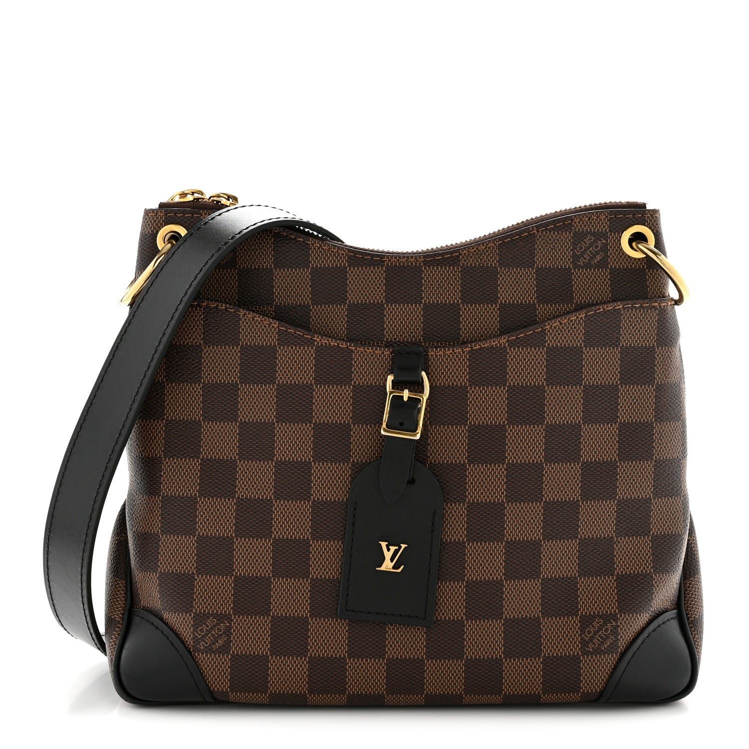 Louis Vuitton Louis Vuitton Damier Ebene Odeon PM Black