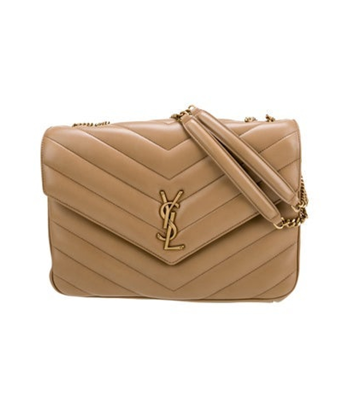 Saint Laurent Laurent Leather Loulou Medium 2025