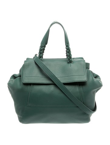 Leather Top Handle Bag