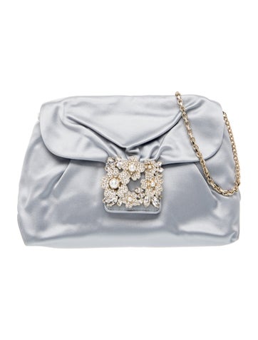 Roger Vivier Satin Evening Bag