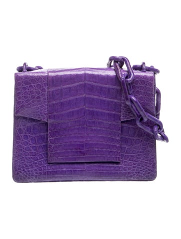 Nancy Gonzalez Crocodile Shoulder Bag