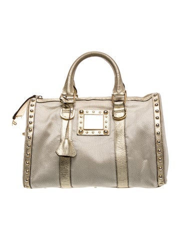 Leather Top Handle Bag