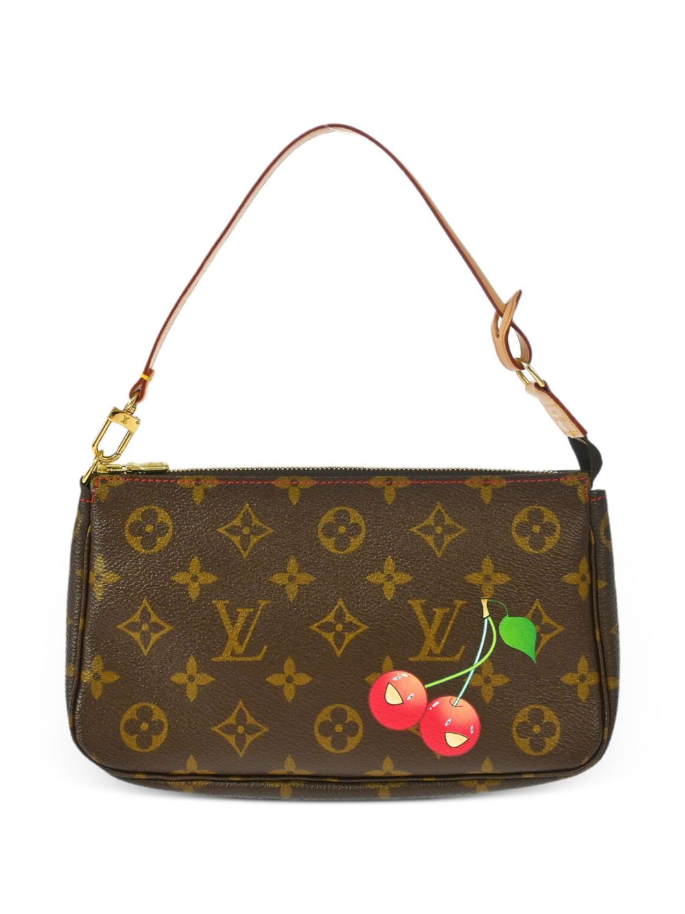 2004 Monogram Cherry Pochette handbag