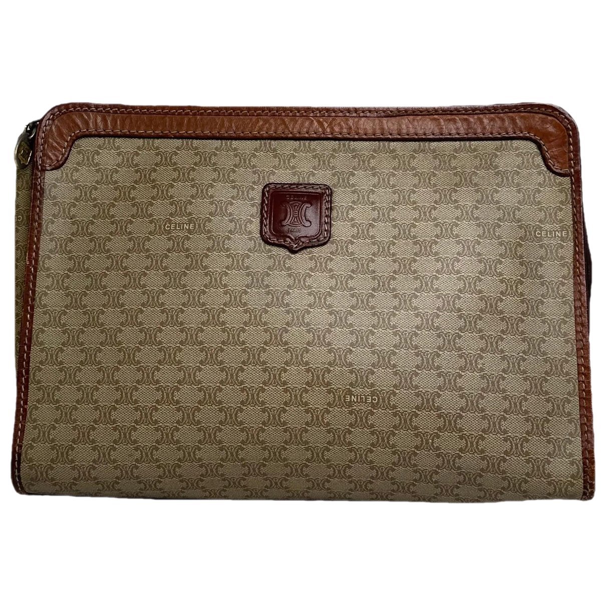 Triomphe leather mini bag