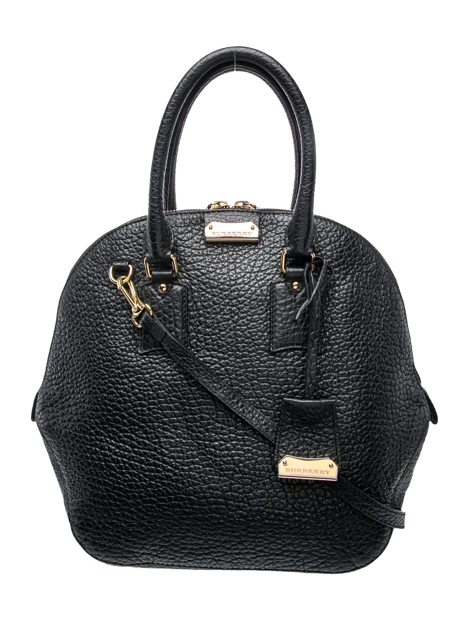 Leather Top Handle Bag
