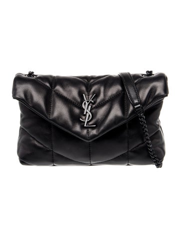 Leather Toy Puffer bag