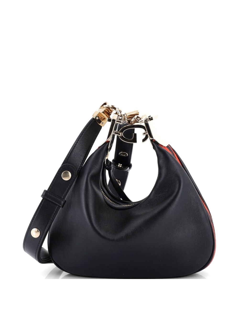 Attache Shoulder Bag Leather Small crossbody bag