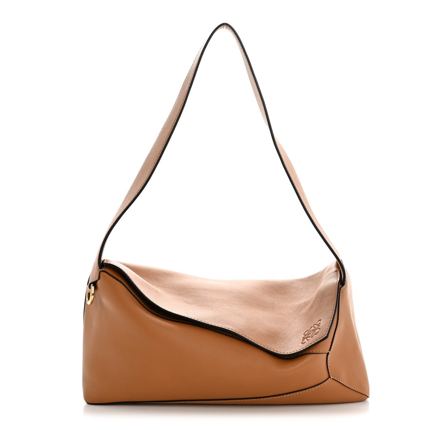 Loewe Calfskin Puzzle Hobo Warm Dessert