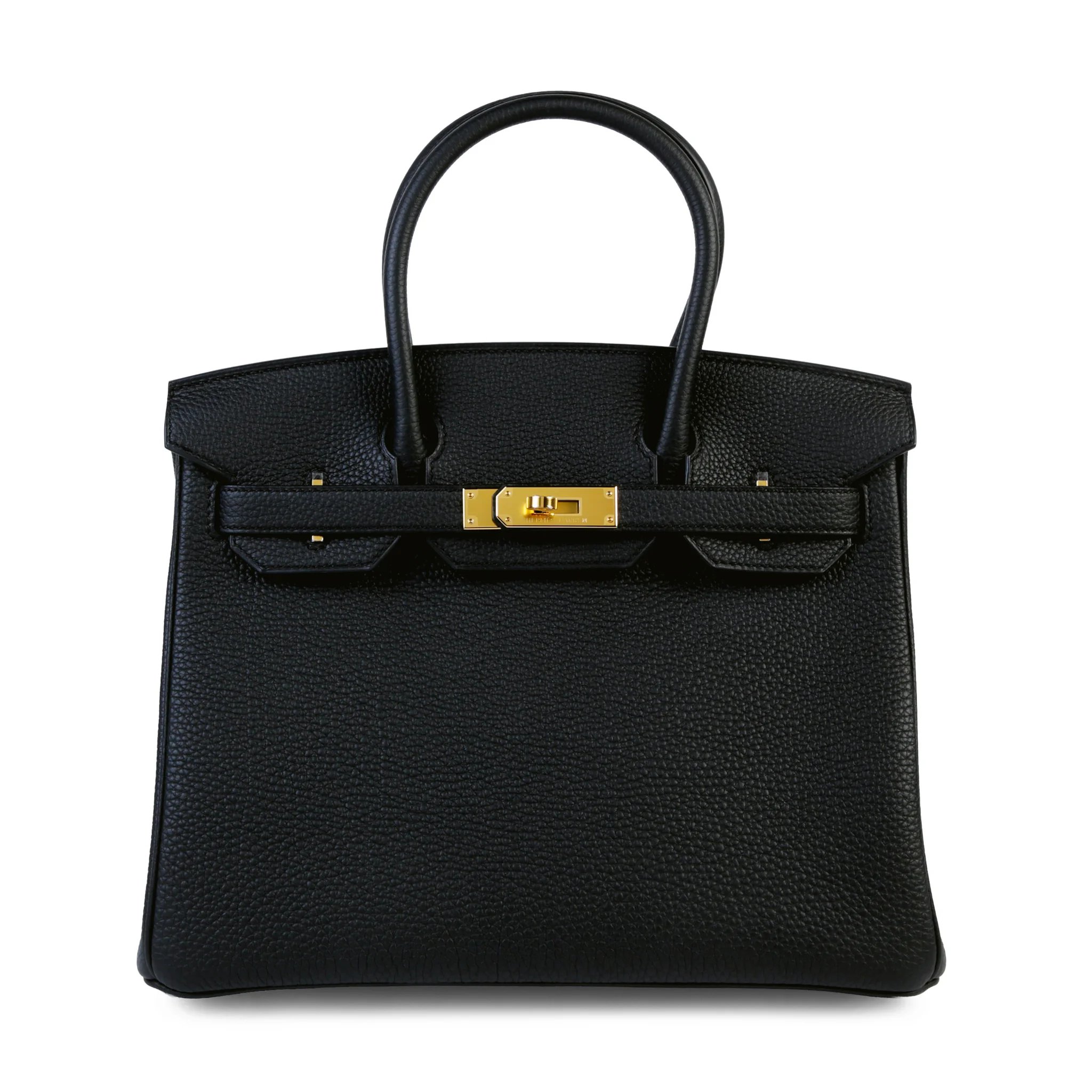 Unused ( Rank NS ) HERMÈS Birkin 30 Noir (89) Togo Gold hardware G (2026)