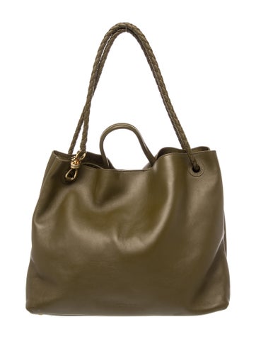 Bottega Veneta Leather Andiamo Large