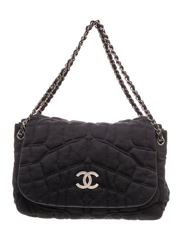Jersey Accordion Flap Bag