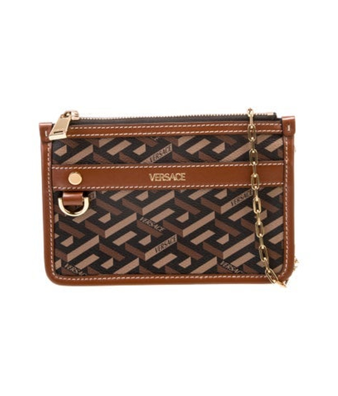 Versace Leather Clutch