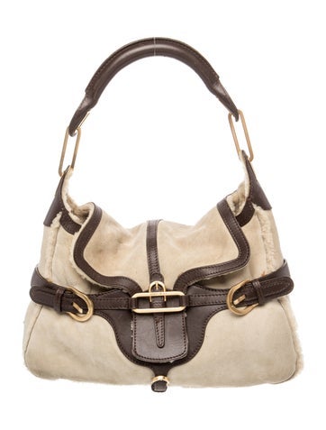 Jimmy Choo Suede Shoulder Bag