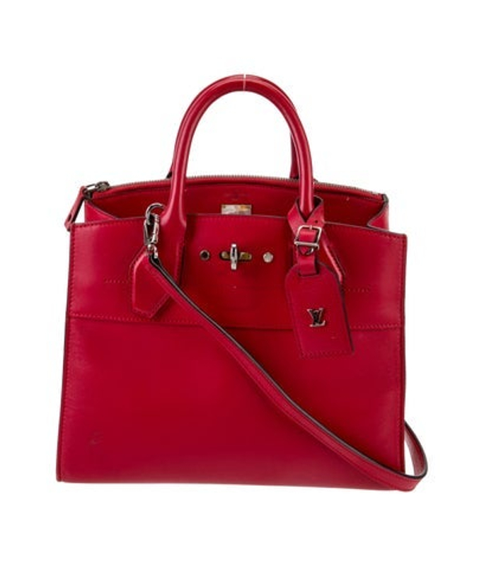 Louis Vuitton Vuitton Leather City Steamer Pm