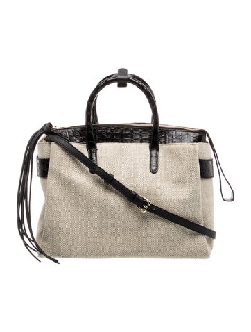 Canvas Top Handle Bag