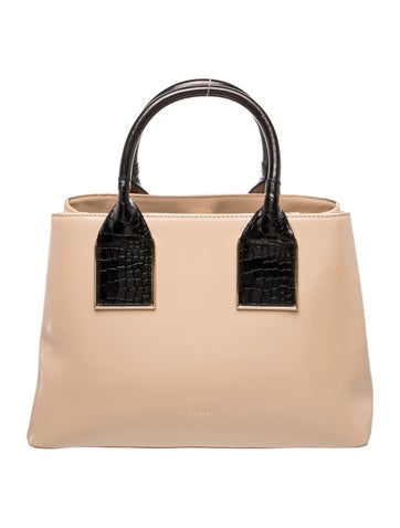 Leather Top Handle Bag